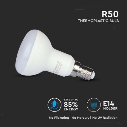 Lâmpada LED SAMSUNG CHIP R50 E14/4,8W/230V 6500K