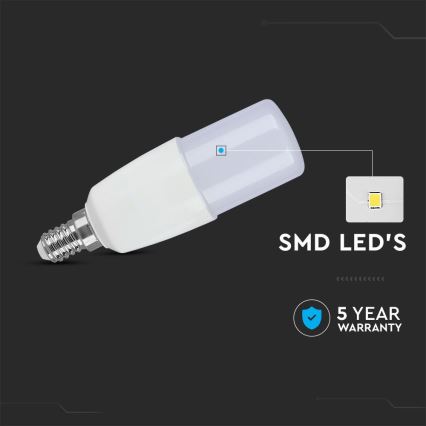 Lâmpada LED SAMSUNG CHIP T37 E14/7,5W/230V 6400K