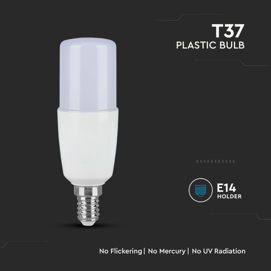 Lâmpada LED SAMSUNG CHIP T37 E14/7,5W/230V 6400K