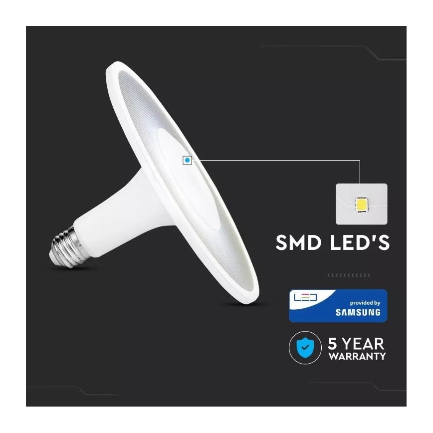 Lâmpada LED SAMSUNG CHIP UFO E27/11W/230V 120° 4000K