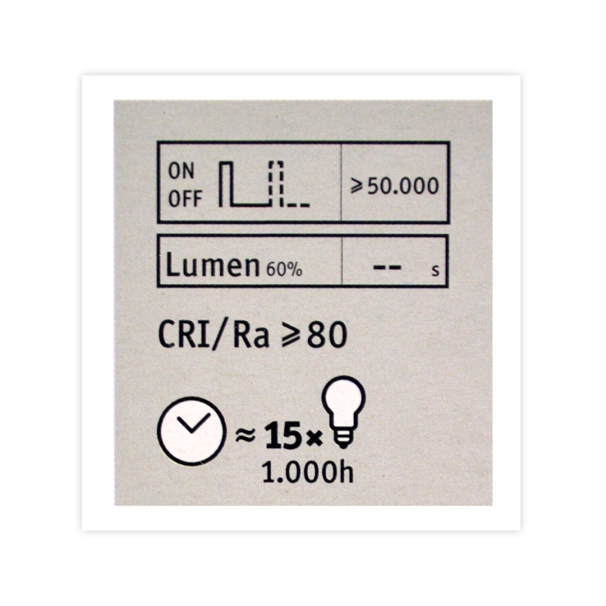 Lâmpada LED SHAPE G125 E27/4W/230V 2700K - Paulmann 28764