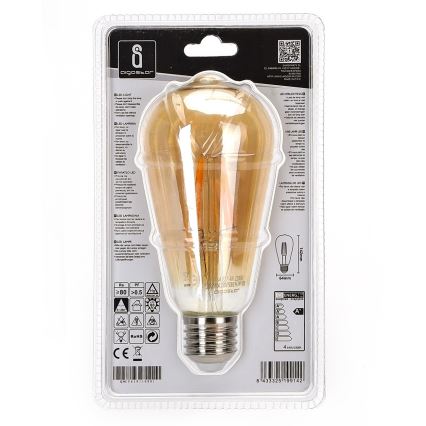 Lâmpada LED ST64 E27/4W/230V 2200K - Aigostar