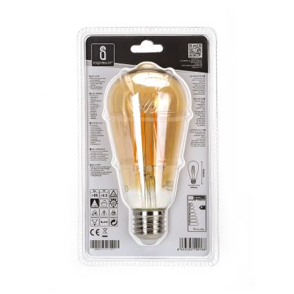 Lâmpada LED ST64 E27/8W/230V 2200K - Aigostar
