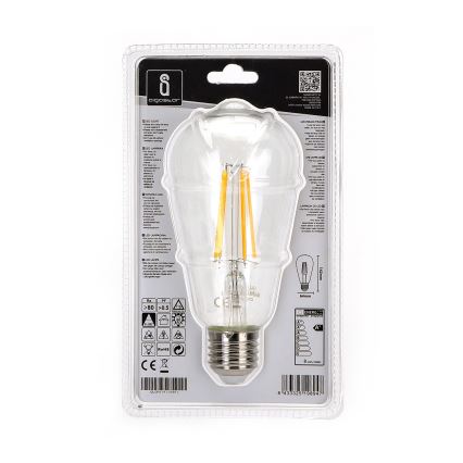 Lâmpada LED ST64 E27/8W/230V 2700K - Aigostar