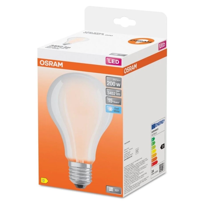 Lâmpada LED STAR E27/24W/230V 4000K - Osram