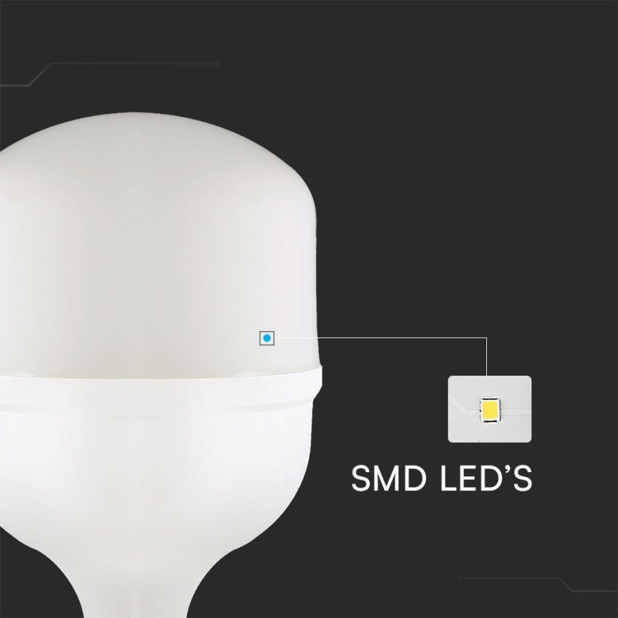 Lâmpada LED T140 E40 E27/50W/230V 4000K