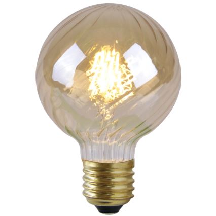 Lâmpada LED VINTAGE AMBER G95 E27/4W/230V 2700K