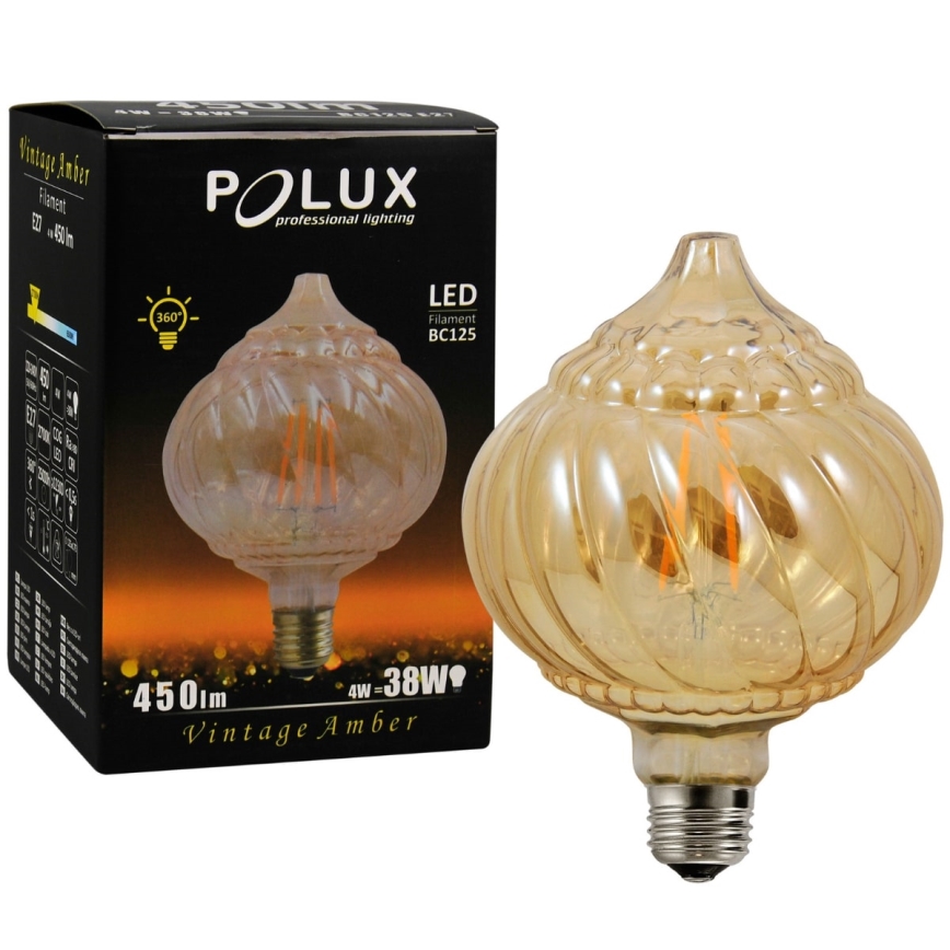 Lâmpada LED VINTAGE E27/4W/230V 2700K