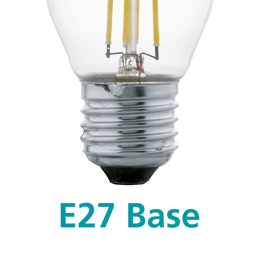 Lâmpada LED VINTAGE G45 E27/4W/230V 2700K - Eglo 11762
