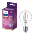 Lâmpada LED VINTAGE Philips A60 E27/4,3W/230V 2700K