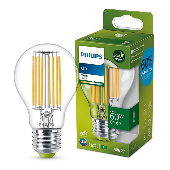 Lâmpada LED VINTAGE Philips A60 E27/4W/230V 3000K