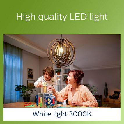 Lâmpada LED VINTAGE Philips A60 E27/4W/230V 3000K