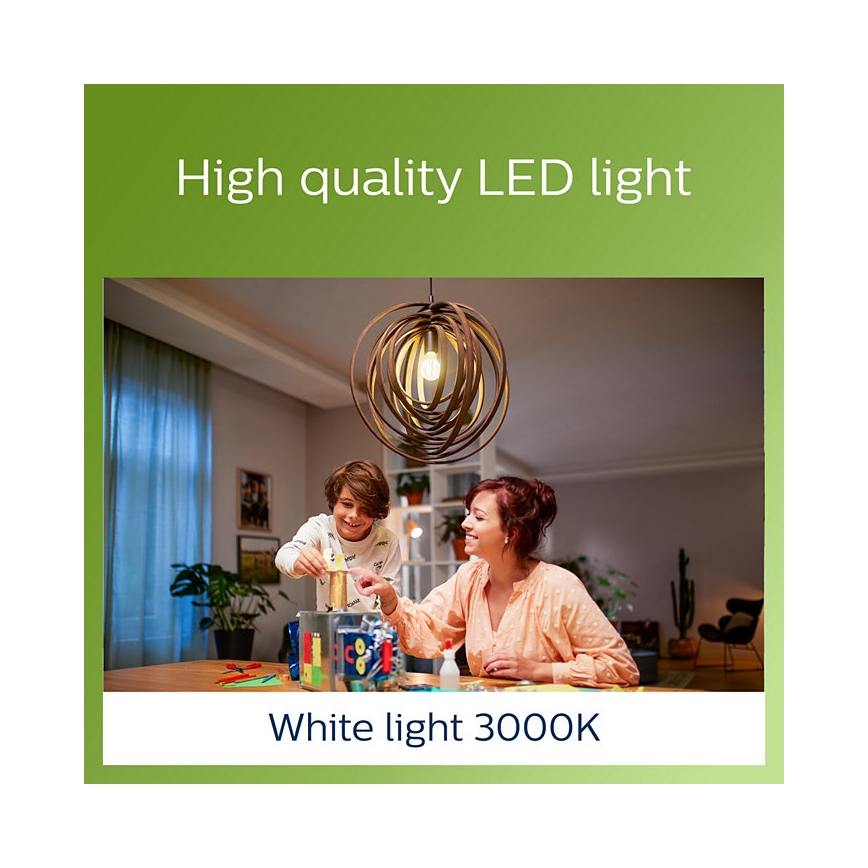 Lâmpada LED VINTAGE Philips A60 E27/4W/230V 3000K