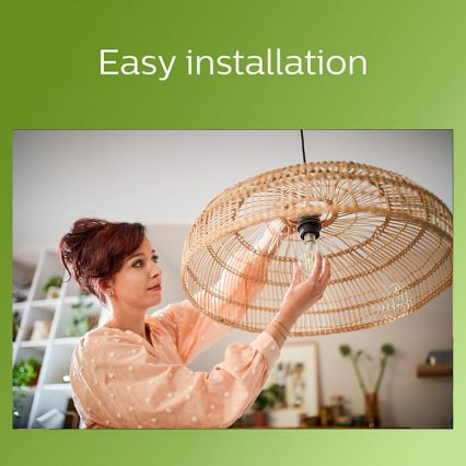 Lâmpada LED VINTAGE Philips A60 E27/4W/230V 3000K