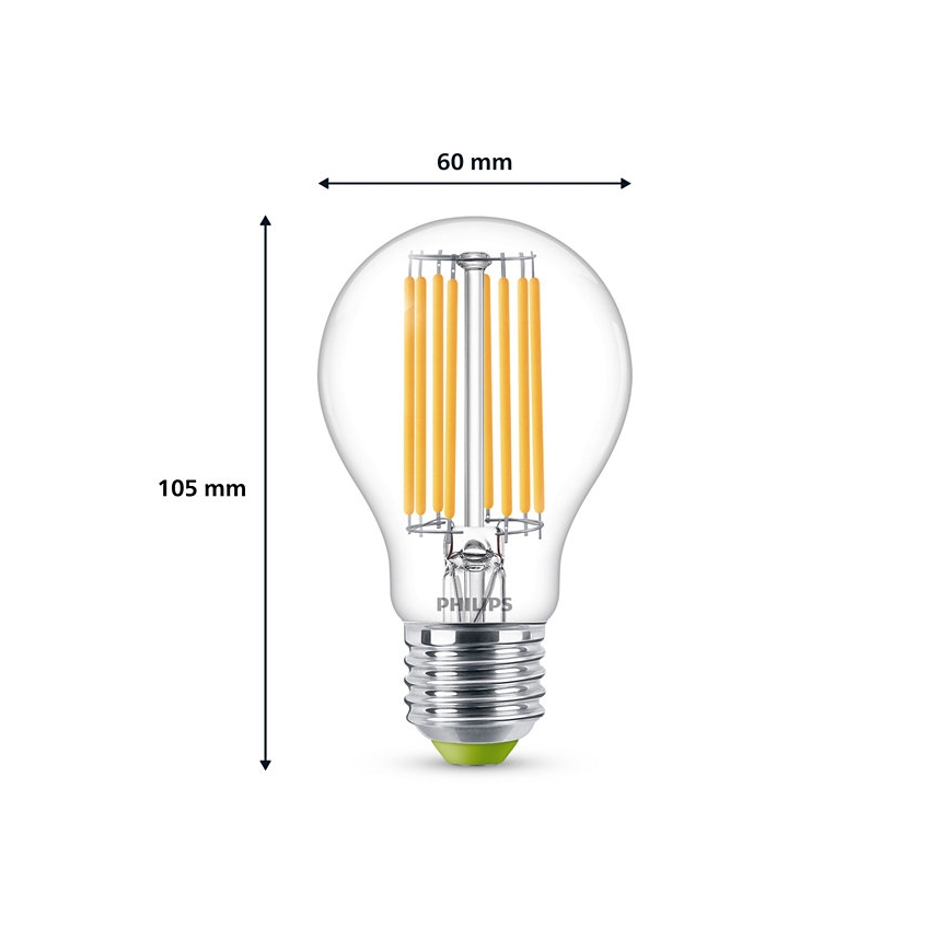 Lâmpada LED VINTAGE Philips A60 E27/4W/230V 3000K