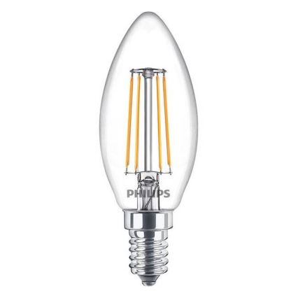 Lâmpada LED VINTAGE Philips B35 E14/4,3W/230V 2700K