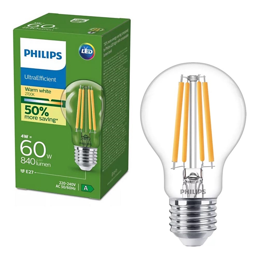 Lâmpada LED VINTAGE Philips E27/4W/230V 2700K