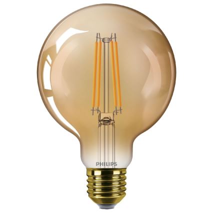 Lâmpada LED VINTAGE Philips G95 E27/3,1W/230V 1800K