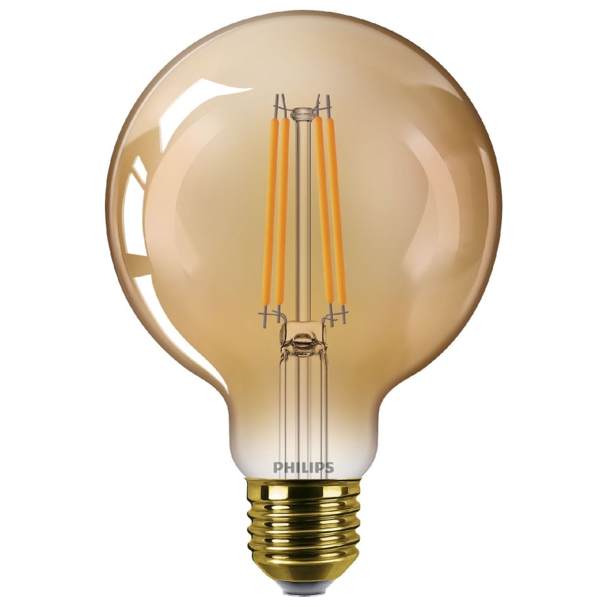 Lâmpada LED VINTAGE Philips G95 E27/3,1W/230V 1800K
