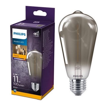 Lâmpada LED VINTAGE Philips ST64 E27/2,3W/230V 1800K