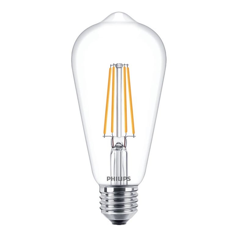 Lâmpada LED VINTAGE Philips ST64 E27/7W/230V 2700K