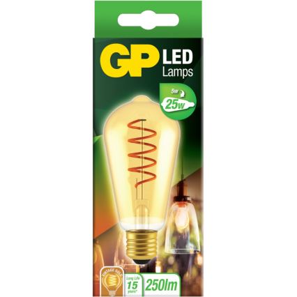 Lâmpada LED VINTAGE ST64 E27/5W/230V 2000K - GP