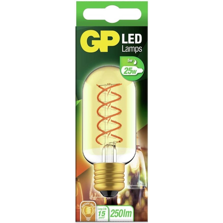 Lâmpada LED VINTAGE T45 E27/4,5W/230V 2000K - GP