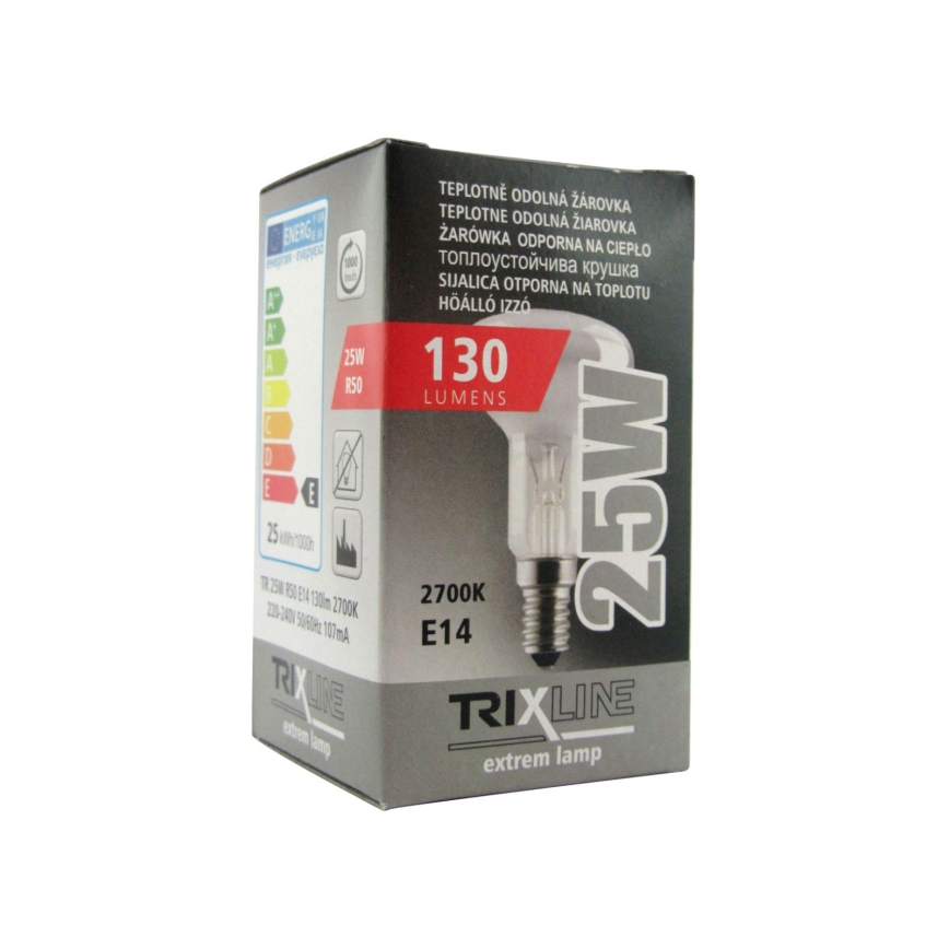Lâmpada refletora industrial R50 E14/25W/230V 2700K