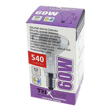 Lâmpada refletora industrial R50 E14/60W/230V 2700K