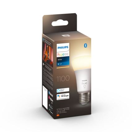 Lâmpada regulável em luz LED Branca Philips Hue E27/9,5W/230V 2700K