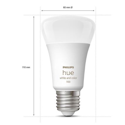 Lâmpada regulável por LEDs Tonalidade Philips WACA A60 E27/9W/230V 2000-6500K