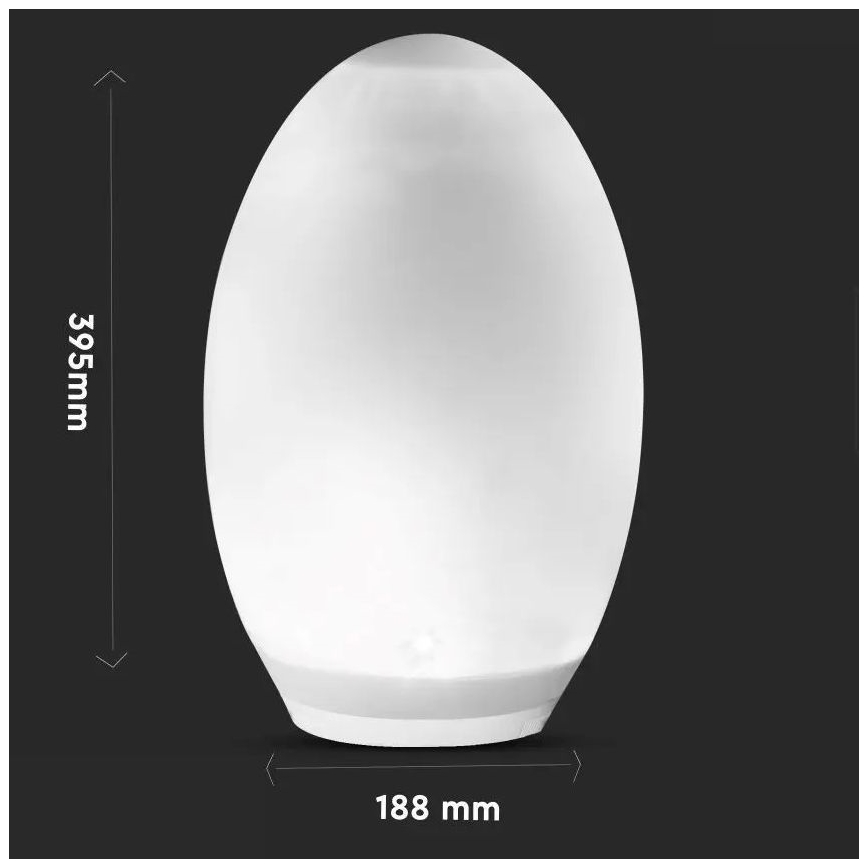 Lâmpada solar decorativa LED RGB 0,2W/1xAA IP44