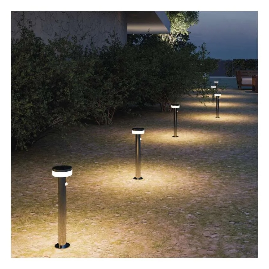 Lâmpada Solar LED com sensor LED/2W/3,7V 1200 mAh IP44 80 cm