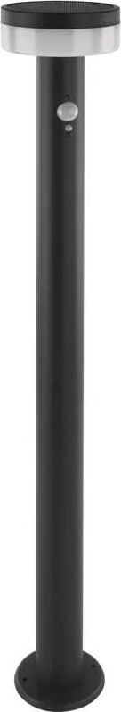 Lâmpada Solar LED com sensor LED/2W/3,7V 1200 mAh IP44 80 cm