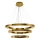 Lâmpada suspensa JESI LED/99W/230V 3000K Ø 100 cm Bronze