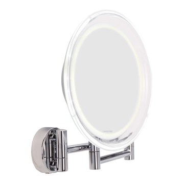 Lanaform - Espelho de Maquilhagem de Parede LED WALL LED/4xAAA