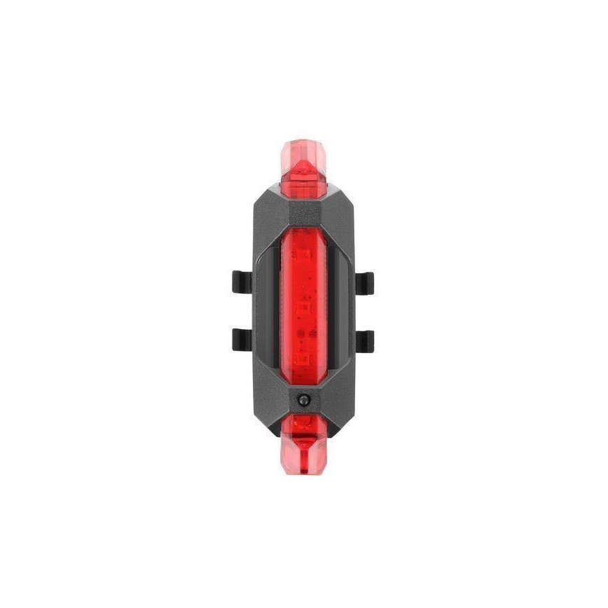 Lanterna de bicicleta LED recarregável com contador e campainha LED/1500 mAh IP65