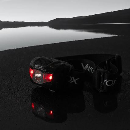 Lanterna de cabeça LED com regulação 3xLED/3xAAA IPX4 100 brilhante