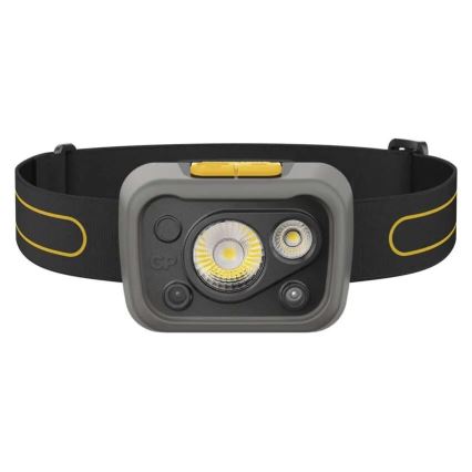 Lanterna de cabeça LED com regulação e com sensor GP DISCOVERY CHW54 LED/3xAAA IPX5