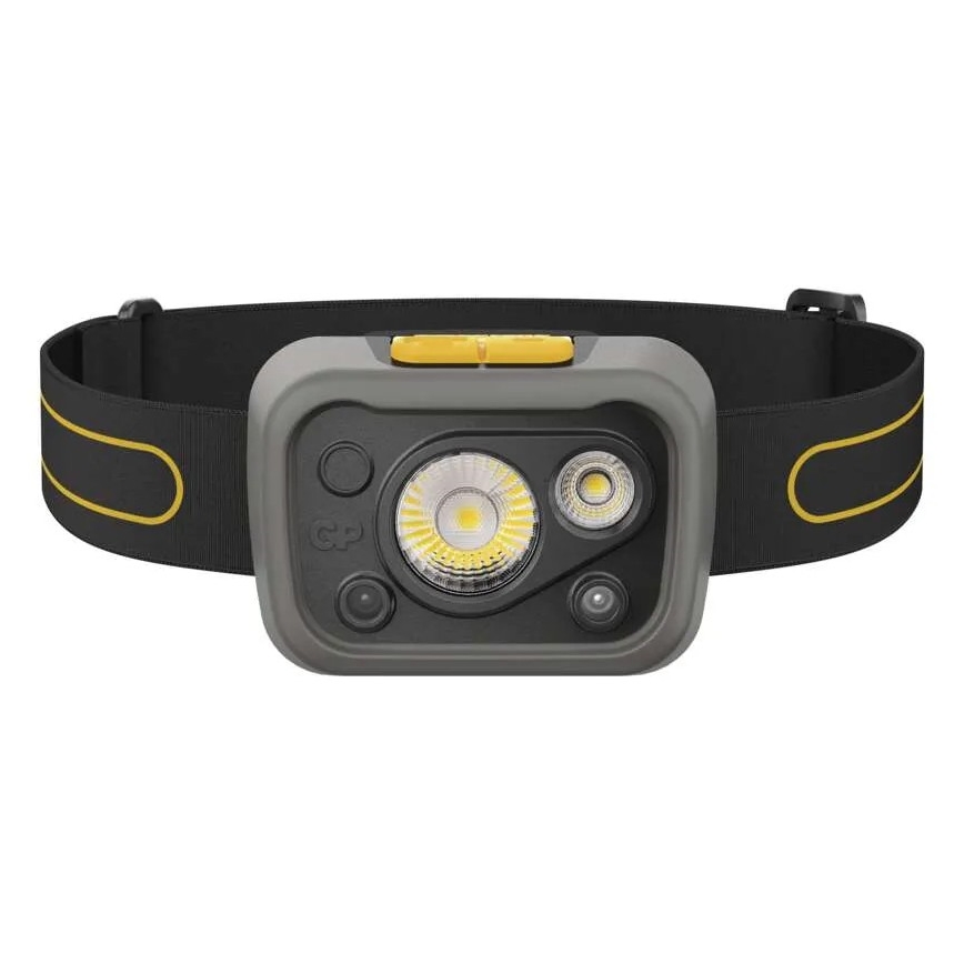 Lanterna de cabeça LED com regulação e com sensor GP DISCOVERY CHW54 LED/3xAAA IPX5