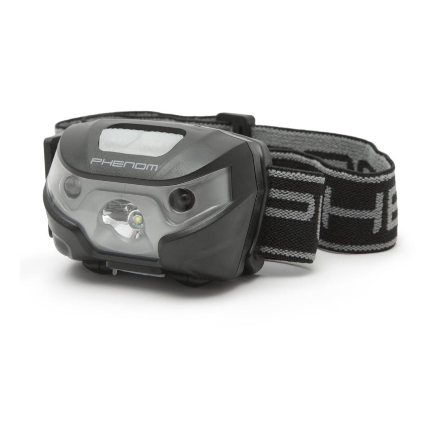 Lanterna de cabeça LED com sensor LED/Li-ion 1200mAh IP54