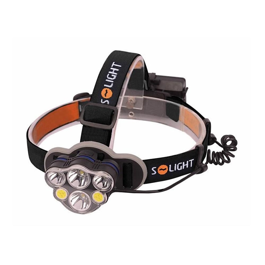 Lanterna de cabeça LED recarregável LED/USB IP44