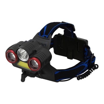 Lanterna de cabeça recarregável LED LED/USB 670lm