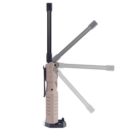 Lanterna de trabalho LED recarregável com função power bank LED/4W/5V IPX4 600 brilhante 2000 mAh