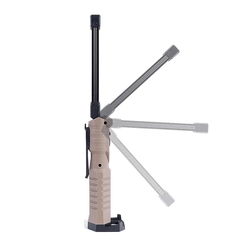 Lanterna de trabalho LED recarregável com função power bank LED/4W/5V IPX4 600 brilhante 2000 mAh