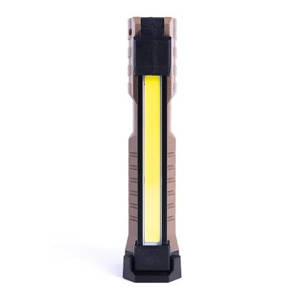 Lanterna de trabalho LED recarregável com função power bank LED/4W/5V IPX4 600 brilhante 2000 mAh