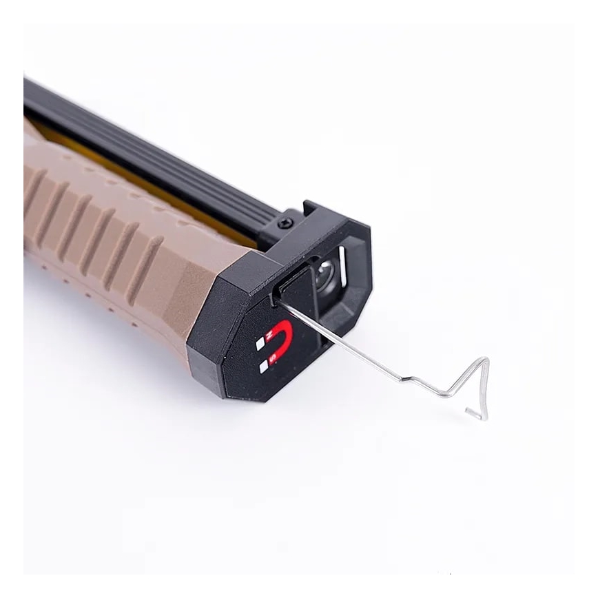 Lanterna de trabalho LED recarregável com função power bank LED/4W/5V IPX4 600 brilhante 2000 mAh
