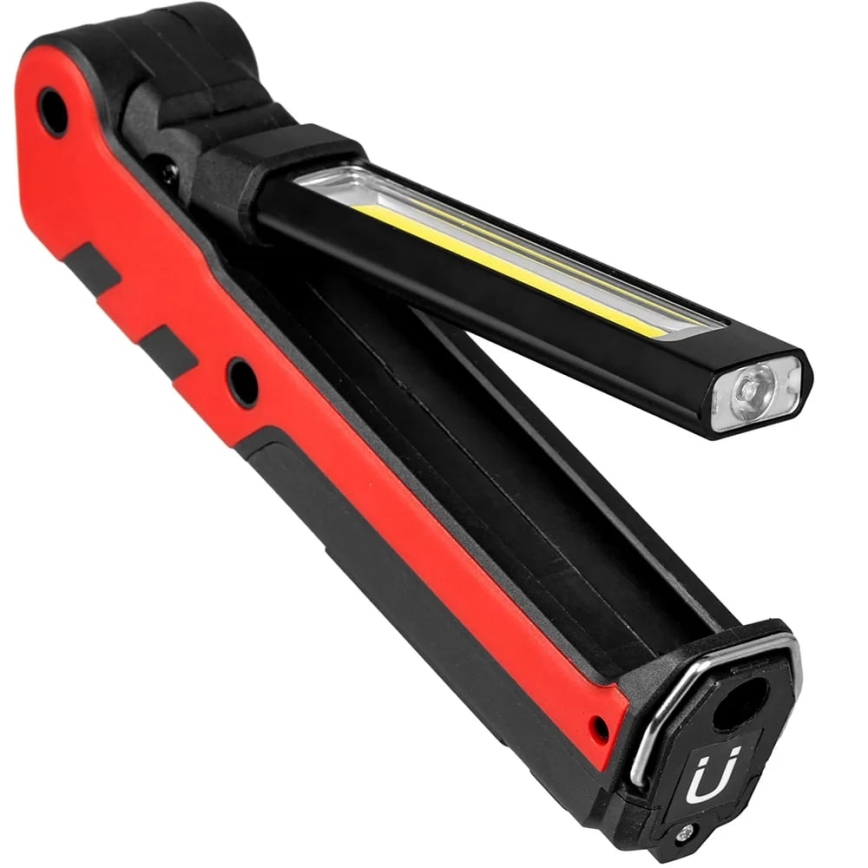 Lanterna de trabalho LED recarregável LED/5W/5V IPX2 360 brilhante 2000 mAh