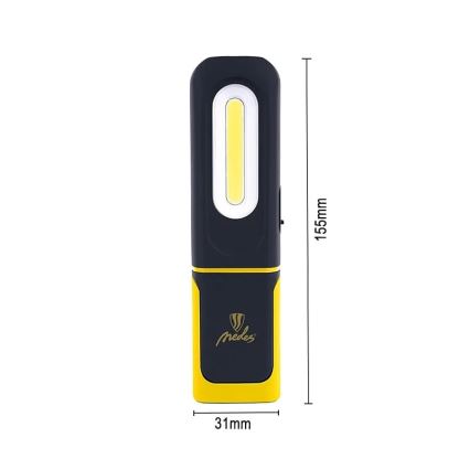 Lanterna de trabalho recarregável com regulação de intensidade LED LED/8W/5V IP44 420 lm 1200 mAh