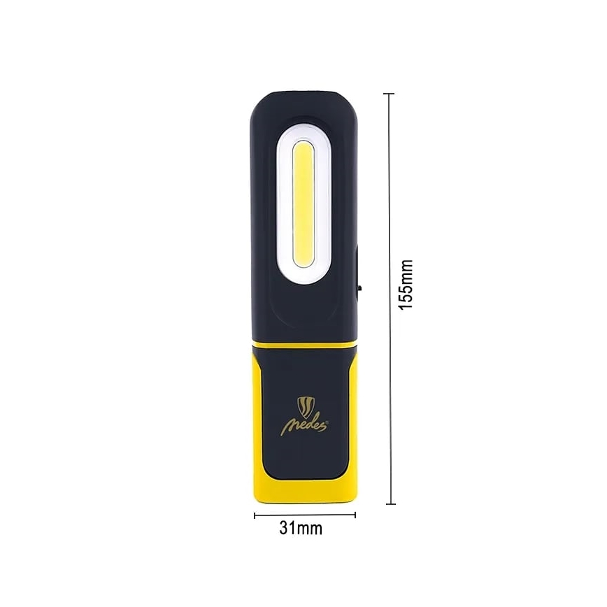 Lanterna de trabalho recarregável com regulação de intensidade LED LED/8W/5V IP44 420 lm 1200 mAh